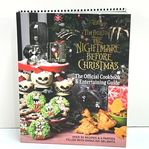 Lot of 3 Disney Nightmare B4 Christmas: Puzzle + Sleep Shirt XL 16-18 + Cookbook - Picture 7 of 16